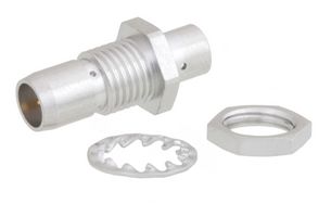 FAIRVIEW MICROWAVE FMCN1199 RF / Coaxial Connector, BMA Coaxial, Straight Bulkhead Plug, Solder, 50 ohm