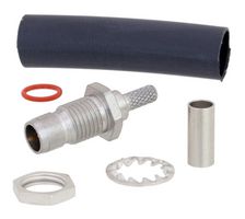 FAIRVIEW MICROWAVE FMCN1201 Conector Coaxial / RF, BMA Coaxial, Macho Pasamuro Recto, Solder, Crimp, 50 ohm