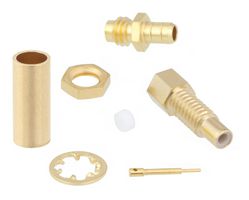 FAIRVIEW MICROWAVE FMCN1294 RF / Coaxial Connector, SSMC Coaxial, Straight Jack, Solder, Crimp, 50 ohm