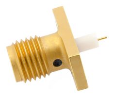 FAIRVIEW MICROWAVE FMCN1379 RF / Coaxial Connector, SMA Coaxial, Straight Flanged Jack, Compression, 50 ohm, Beryllium Copper