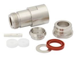 FAIRVIEW MICROWAVE FMCN1419 RF / Coaxial Connector, N Coaxial, Straight Jack, Solder, Clamp, 50 ohm