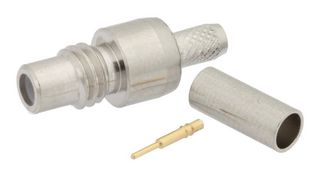 FAIRVIEW MICROWAVE FMCN1546 RF / Coaxial Connector, SMC Coaxial, Straight Jack, Solder, Crimp, 50 ohm