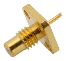 FAIRVIEW MICROWAVE FMCN1562 RF / Coaxial Connector, SMC Coaxial, Straight Flanged Jack, Solder Cup, 50 ohm