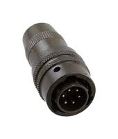 AMPHENOL INDUSTRIAL PT06W-10-6P Circular Connector, PT Series, MIL-DTL-26482 Series I, Straight Plug, 6 Contacts, Solder Pin