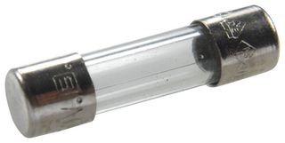 SCHURTER 0034.1516 Fuse, Cartridge, Fast Acting, 1 A, 250 V, 5mm x 20mm, 0.2" x 0.79", FSF 5x20 Series