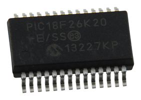 MICROCHIP PIC18F26K20-E/SS MCU de 8 Bits, Flash, PIC18 Family PIC18FxxK20 Series Microcontrollers, PIC18, 64 MHz, 64 KB