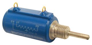 BOURNS 3701H-1-202L Rotary Potentiometer, 2 kohm, 10 Turns, Linear, 1 W, ± 10%, 3701 Series