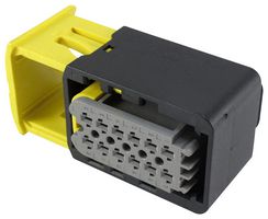 TE CONNECTIVITY 2-1703639-1 Carcasa de Conector, MCP 1.5K Series, Receptáculo eléctrico, 12 Posiciones, 4 mm