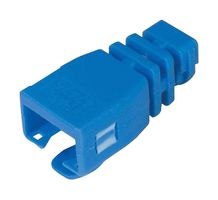 L-COM TDS8CVR-BL Connector Accessory, Blue, Strain Relief Boot, L-Com TDS8 Series RJ45 Plugs, PP (Polypropylene)