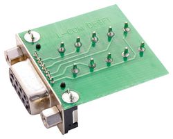 L-COM DGB9FT D Sub Connector, DB9, Standard, Receptacle, Field Termination Series, 9 Contacts, DE, Screw