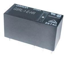 OMRON ELECTRONIC COMPONENTS G5RL-1-E-HR DC12 Power Relay, SPDT, 12 VDC, 16 A, G5RL Series, Through Hole, Non Latching