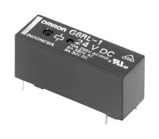 OMRON ELECTRONIC COMPONENTS G6RL-1 DC24 Power Relay, SPDT, 24 VDC, 10 A, G6RL Series, Through Hole, Non Latching