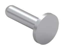 MILL-MAX 8086-0-00-80-00-00-33-0 IC & Component Socket, Nail Head, 1 Contacts, PCB Pin, 8086 Series, Brass