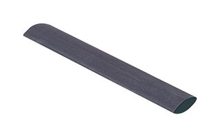ALPHA WIRE F221B3/16 BK204 Heat Shrink Tubing, 2:1, 0.187 ", 4.75 mm, Black, 500 ft, 152.4 m
