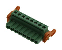 PHOENIX CONTACT 1808941 Pluggable Terminal Block, 5.08 mm, 8 Positions, 24 AWG, 12 AWG, 2.5 mm², Screw
