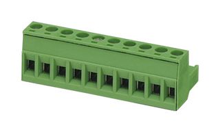 PHOENIX CONTACT 1757103 Terminal de Bloque Enchufable, 5.08 mm, 11 Posiciones, 24 AWG, 12 AWG, 2.5 mm², Tornillo
