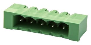 PHOENIX CONTACT 1809296 Terminal Block, Header, 5.08 mm, 5 Positions, 12 A, 320 V, Through Hole Vertical