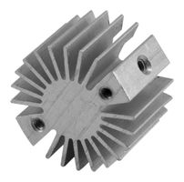 OHMITE SV-LED-214E LED Heat Sink, Degreased, SV-LED Series, Power LED Modules, Aluminum, 14 mm, 21.1 mm