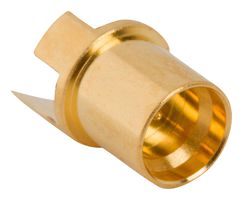 AMPHENOL RF 302114 RF / Coaxial Connector, SMP Coaxial, Straight Jack, Board Edge / End Launch, 50 ohm, Brass