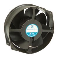 ORION FANS OA162-5E-115WB AC Axial Fan, 115V, Circular, 162 mm, 55 mm, Ball Bearing, 230 CFM