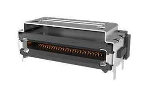 AMPHENOL COMMUNICATIONS SOLUTIONS G64V31312HR Card Edge Connector, Dual Side, 56 Contacts, Surface Mount, Through Hole Mount, Straight