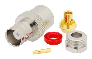 FAIRVIEW MICROWAVE FMCN1898 RF / Coaxial Connector, BNC Coaxial, Straight Jack, Solder, Clamp, 50 ohm