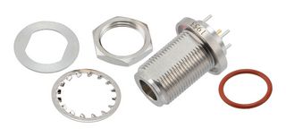 FAIRVIEW MICROWAVE FMCN1953 RF / Coaxial Connector, N Coaxial, Straight Bulkhead Jack, Through Hole Vertical, 50 ohm