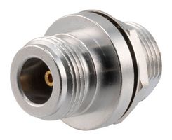 FAIRVIEW MICROWAVE FMCN1956 RF / Coaxial Connector, N Coaxial, Straight Bulkhead Jack, Solder, 50 ohm, Beryllium Copper