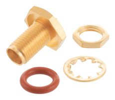FAIRVIEW MICROWAVE FMCN4402 RF / Coaxial Connector, SMA Coaxial, Straight Bulkhead Jack, Solder, 50 ohm