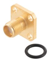 FAIRVIEW MICROWAVE FMCN4409 RF / Coaxial Connector, SMA Coaxial, Straight Flanged Jack, Solder, 50 ohm