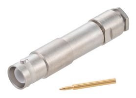 FAIRVIEW MICROWAVE FMCN45860 RF / Coaxial Connector, SHV Coaxial, Straight Jack, Solder, Clamp, 50 ohm, JBY-195, LMR-195, RG58