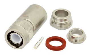FAIRVIEW MICROWAVE FMCN45903 Conector Coaxial / RF, C Coaxial, Macho Recto, Soldadura, Abrazadera, 50 ohm