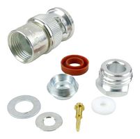 FAIRVIEW MICROWAVE M39012/16-0101 RF / Coaxial Connector, BNC Coaxial, Straight Plug, Clamp, 50 ohm, RG58, RG142, Beryllium Copper