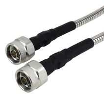 FAIRVIEW MICROWAVE SCE18010505-48 RF / Coaxial Cable Assembly, 4 ft, 1.21 m, Armored 0.32, N Type Plug, N Type Plug, 50 ohm