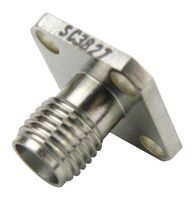 FAIRVIEW MICROWAVE SC3827 RF / Coaxial Connector, SMA Coaxial, Straight Flanged Jack, Solder, 50 ohm, Beryllium Copper