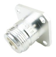FAIRVIEW MICROWAVE SC9193 RF / Coaxial Connector, N Coaxial, Straight Flanged Jack, Solder, 50 ohm, RG402, Brass