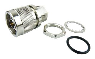 FAIRVIEW MICROWAVE SC9279 Conector Coaxial / RF, N Coaxial, Macho Pasamuro Recto, Copa para Soldar, 50 ohm, Latón