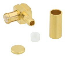 FAIRVIEW MICROWAVE SC9466 RF / Coaxial Connector, MCX Coaxial, Right Angle Plug, Solder, Crimp, 50 ohm