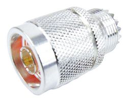 FAIRVIEW MICROWAVE SM2143 RF / Coaxial Adapter, N, Plug, UHF, Jack, Straight Adapter, 50 ohm