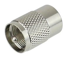 FAIRVIEW MICROWAVE SM2156 RF / Coaxial Adapter, UHF, Plug, UHF Mini, Plug, Straight Adapter, 50 ohm