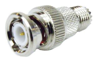 FAIRVIEW MICROWAVE SM2233 RF / Coaxial Adapter, UHF Mini, Jack, BNC, Plug, Straight Adapter, 50 ohm