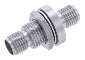 FAIRVIEW MICROWAVE SM3312 RF / Coaxial Adapter, 3.5mm Coaxial, Jack, 3.5mm Coaxial, Jack, Straight Bulkhead Adapter, 50 ohm