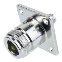 FAIRVIEW MICROWAVE SM4228 RF / Coaxial Adapter, SMA, Jack, N, Jack, Straight Adapter, 50 ohm