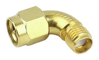 FAIRVIEW MICROWAVE SM5292 RF / Coaxial Adapter, SMA, Plug, SMA, Jack, Right Angle Adapter, 50 ohm