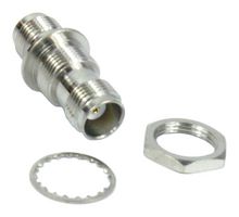 FAIRVIEW MICROWAVE SM5720 RF / Coaxial Adapter, TNC, Jack, TNC, Jack, Straight Bulkhead Adapter, 50 ohm