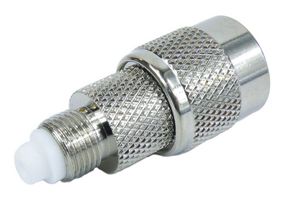 FAIRVIEW MICROWAVE SM6155 RF / Coaxial Adapter, TNC, Plug, FME, Jack, Straight Adapter, 50 ohm