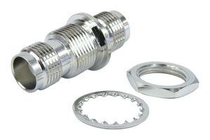 FAIRVIEW MICROWAVE SM8715 RF / Coaxial Adapter, TNC, Jack, TNC, Jack, Straight Bulkhead Adapter, 50 ohm