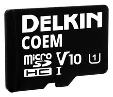 DELKIN DEVICES USDCOEM-64GB Flash Memory Card, MicroSDXC Card, 64 GB, UHS-I U1, V10
