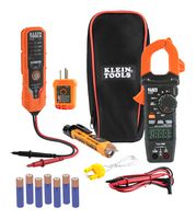 KLEIN TOOLS CL220VP ELECTRICAL TEST KIT, PREMIUM METER, TRMS
