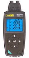 AEMC INSTRUMENTS 2153.54 Data Logger, AC & DC Voltage, 1 Channel, USB, Wi-Fi & Web Server, LCD